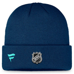 Seattle Kraken Fanatics Authentic Pro Training Camp Cuffed Knit Hat - Deep Sea Blue | Fanatics Clearance