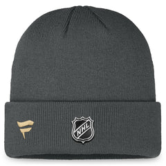 Vegas Golden Knights Fanatics Authentic Pro Training Camp Cuffed Knit Hat - Charcoal | Fanatics on sale