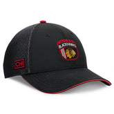 Chicago Blackhawks Fanatics 2024 NHL Draft On Stage Trucker Adjustable Hat - Black | Fanatics on sale