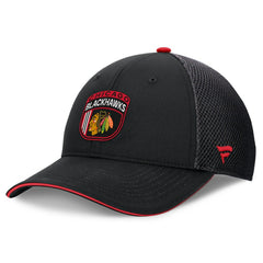Chicago Blackhawks Fanatics 2024 NHL Draft On Stage Trucker Adjustable Hat - Black | Fanatics on sale