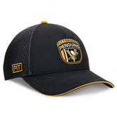 Pittsburgh Penguins Fanatics 2024 NHL Draft On Stage Trucker Adjustable Hat - Black | Fanatics Clearance