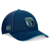 Seattle Kraken Fanatics 2024 NHL Draft On Stage Trucker Adjustable Hat - Deep Sea Blue | Fanatics near me