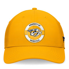Nashville Predators Fanatics Authentic Pro Training Camp Flex Hat - Gold | Fanatics discount