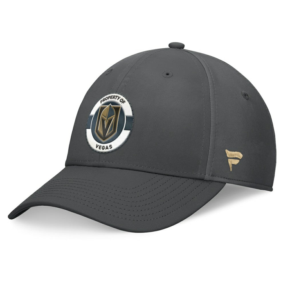 Vegas Golden Knights Fanatics Authentic Pro Training Camp Flex Hat - Charcoal | Fanatics Lifestyle