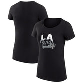 Los Angeles Kings G-III 4Her by Carl Banks Women's Super-Slim Fit Lightweight Filigree Logo T-Shirt – Black | NHL sale