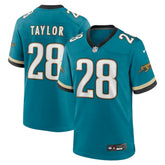 Fred Taylor Jacksonville Jaguars Prowler Throwback Retired Player Game Jersey - Teal - Nike