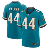 Travon Walker Jacksonville Jaguars Prowler Throwback Player Game Jersey - Teal - Nike