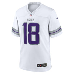 Justin Jefferson Minnesota Vikings Alternate Game Player Jersey - White - Nike
