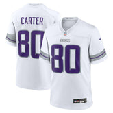 Cris Carter Minnesota Vikings Alternate Retired Player Game Jersey - White - Nike
