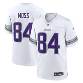 Randy Moss Minnesota Vikings Alternate Retired Player Game Jersey - White - Nike