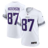 T.J. Hockenson Minnesota Vikings Alternate Game Player Jersey - White - Nike