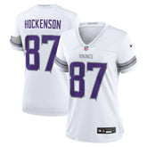 T.J. Hockenson Minnesota Vikings Women's Alternate Game Player Jersey - White - Nike