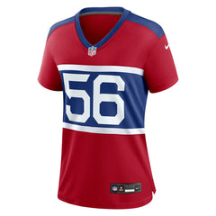 Lawrence Taylor New York Giants Women's Alternate Retired Player Game Jersey - Century Red - Nike