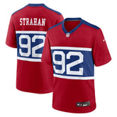 Michael Strahan New York Giants Alternate Retired Player Game Jersey - Century Red - Nike