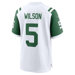 Garrett Wilson New York Jets Classic Alternate Game Jersey - White - Nike