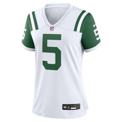 Garrett Wilson New York Jets Women's Classic Alternate Game Jersey - White - Nike