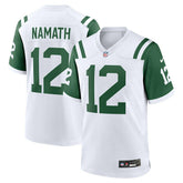 Joe Namath New York Jets Classic Alternate Retired Player Game Jersey - White - Nike