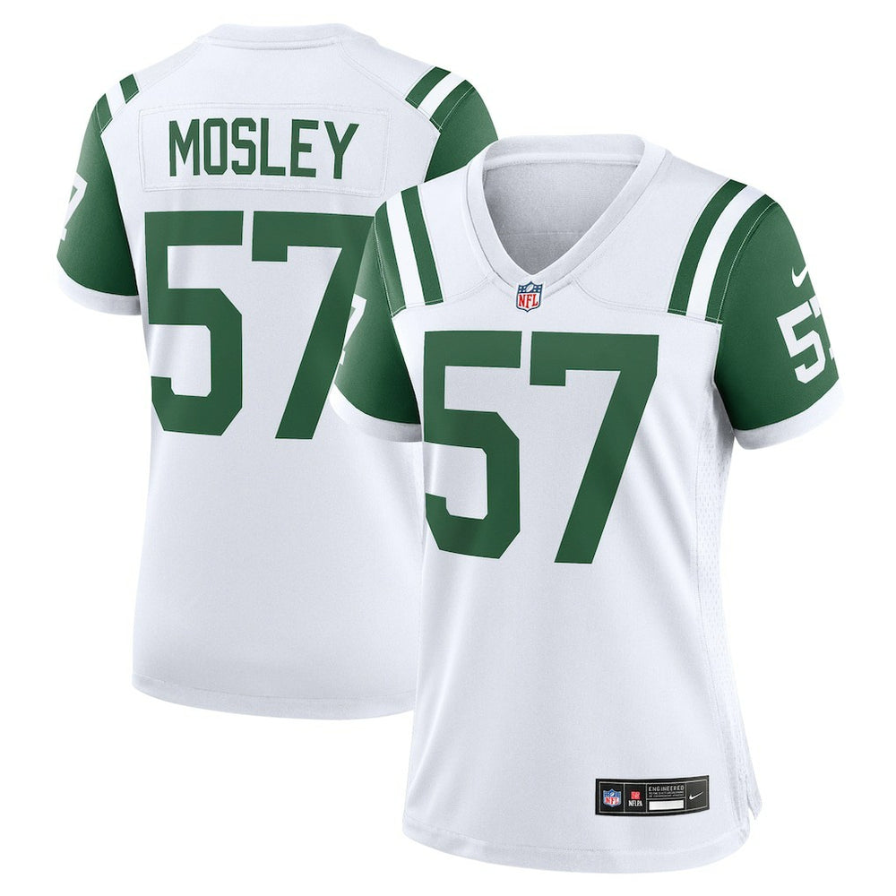 C.J. Mosley New York Jets Women's Classic Alternate Game Jersey - White - Nike