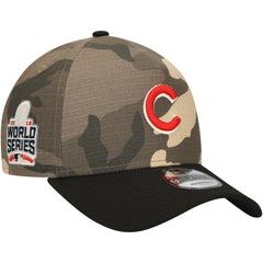 Chicago Cubs New Era Camo Crown A-Frame 9FORTY Adjustable Hat Outlet