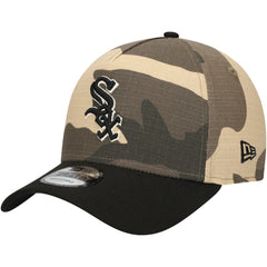 Chicago White Sox New Era Camo Crown A-Frame 9FORTY Adjustable Hat for sale