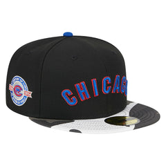 Chicago Cubs New Era Metallic Camo 59FIFTY Fitted Hat for sale