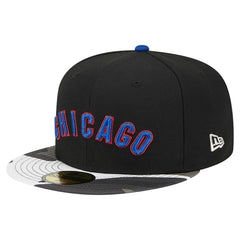 Chicago Cubs New Era Metallic Camo 59FIFTY Fitted Hat for sale
