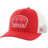 47 brand Chicago Bulls '47 Semi Patch Trucker Adjustable Hat Red