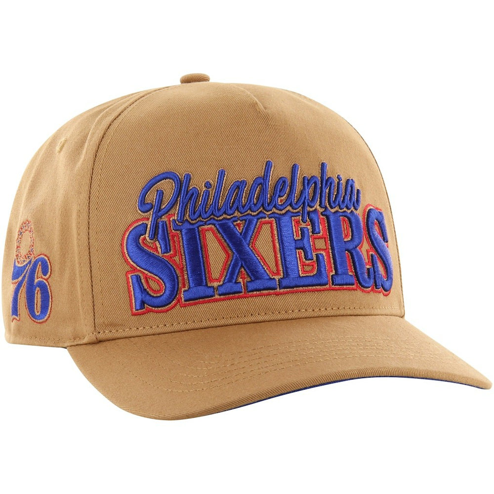 47 brand Philadelphia 76ers '47 Barnes Hitch Adjustable Hat Tan