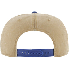47 brand Philadelphia 76ers '47 Chilmark Captain Snapback Khaki/Royal