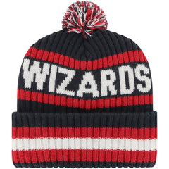 47 brand Washington Wizards '47 Bering Cuffed Knit Hat with Pom Navy