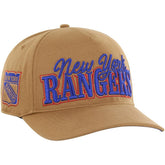 New York Rangers '47 Barnes Hitch Adjustable Hat - Tan | 47 brand on sale