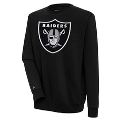 Las Vegas Raiders Antigua Victory Pullover Sweatshirt - Black - NFL