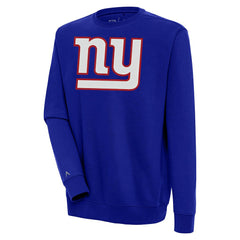 New York Giants Antigua Victory Pullover Sweatshirt - Royal - NFL