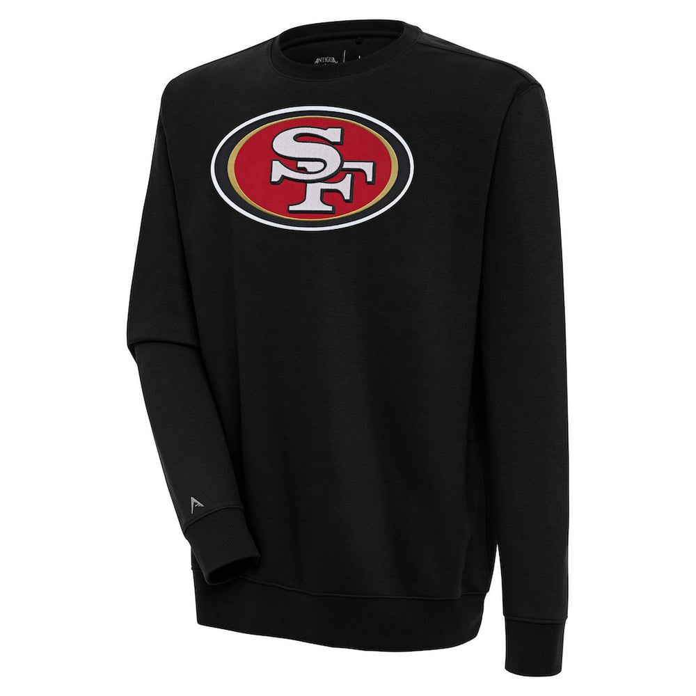 San Francisco 49ers Antigua Victory Pullover Sweatshirt - Black - NFL