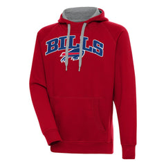 Buffalo Bills Antigua Victory Pullover Hoodie - Red - NFL