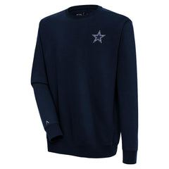 Dallas Cowboys Antigua Victory Pullover Sweatshirt - Navy - NFL