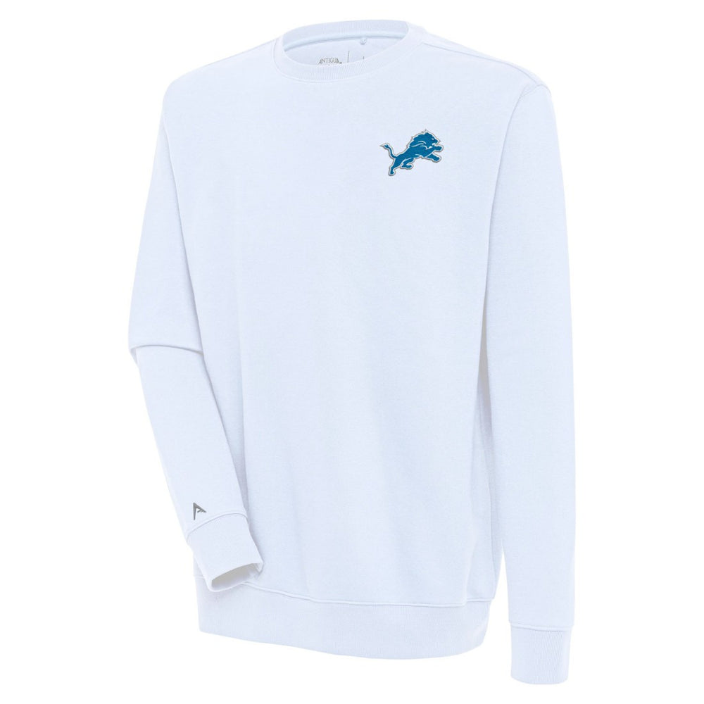 Detroit Lions Antigua Victory Pullover Sweatshirt - White - NFL