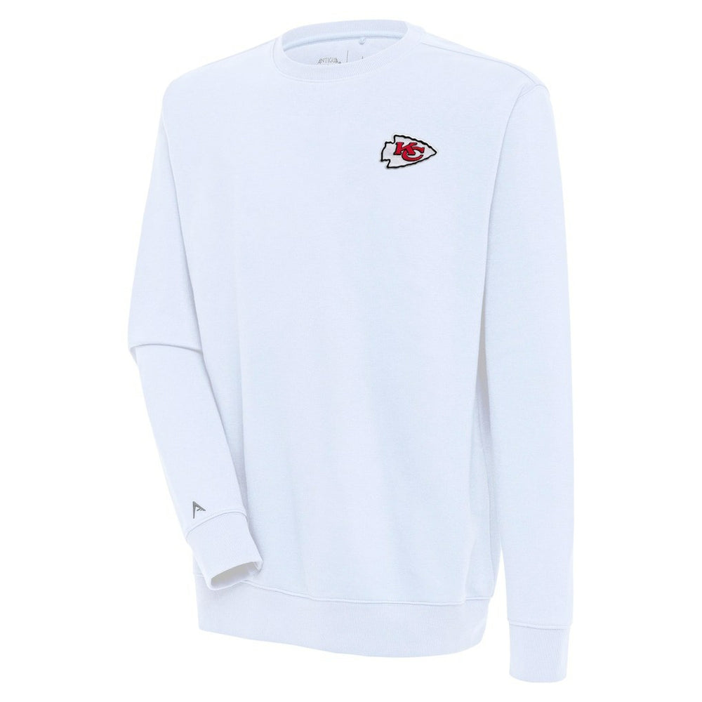 Kansas City Chiefs Antigua Victory Pullover Sweatshirt - White - NFL