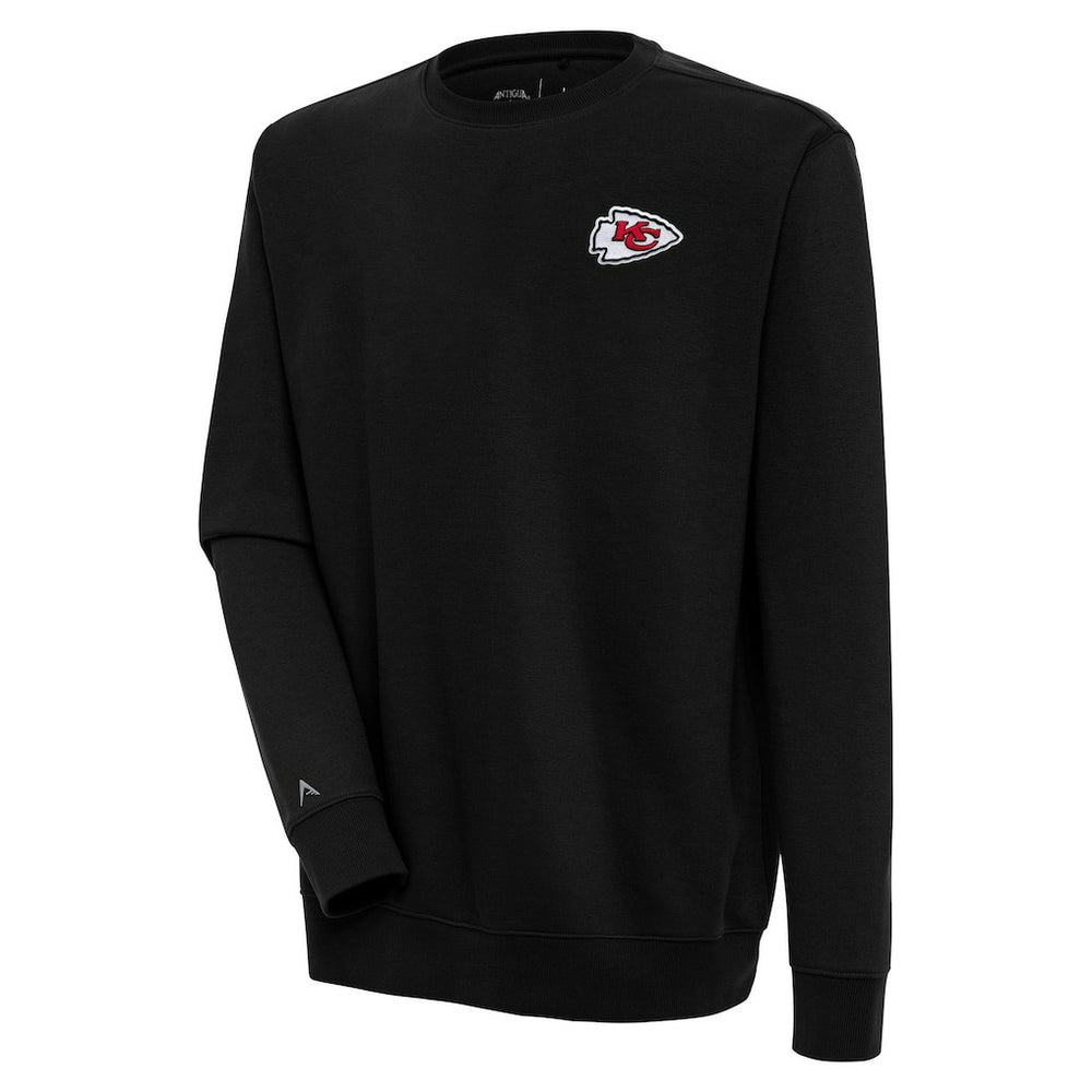 Kansas City Chiefs Antigua Victory Pullover Sweatshirt - Black - NFL