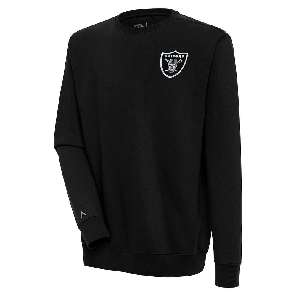 Las Vegas Raiders Antigua Victory Pullover Sweatshirt - Black - NFL