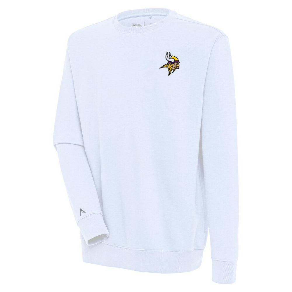 Minnesota Vikings Antigua Victory Pullover Sweatshirt - White - NFL