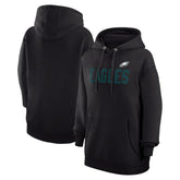 Philadelphia Eagles G-III 4Her by Carl Banks Women's Dot Print Pullover Hoodie - Black - NFL