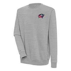 Columbus Blue Jackets Antigua Victory Pullover Sweatshirt - Heather Gray | NHL online