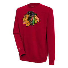 Chicago Blackhawks Antigua Victory Pullover Sweatshirt - Red | NHL on sale