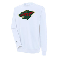 Minnesota Wild Antigua Victory Pullover Sweatshirt - White | NHL discount
