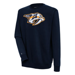 Nashville Predators Antigua Victory Pullover Sweatshirt - Navy | NHL on sale