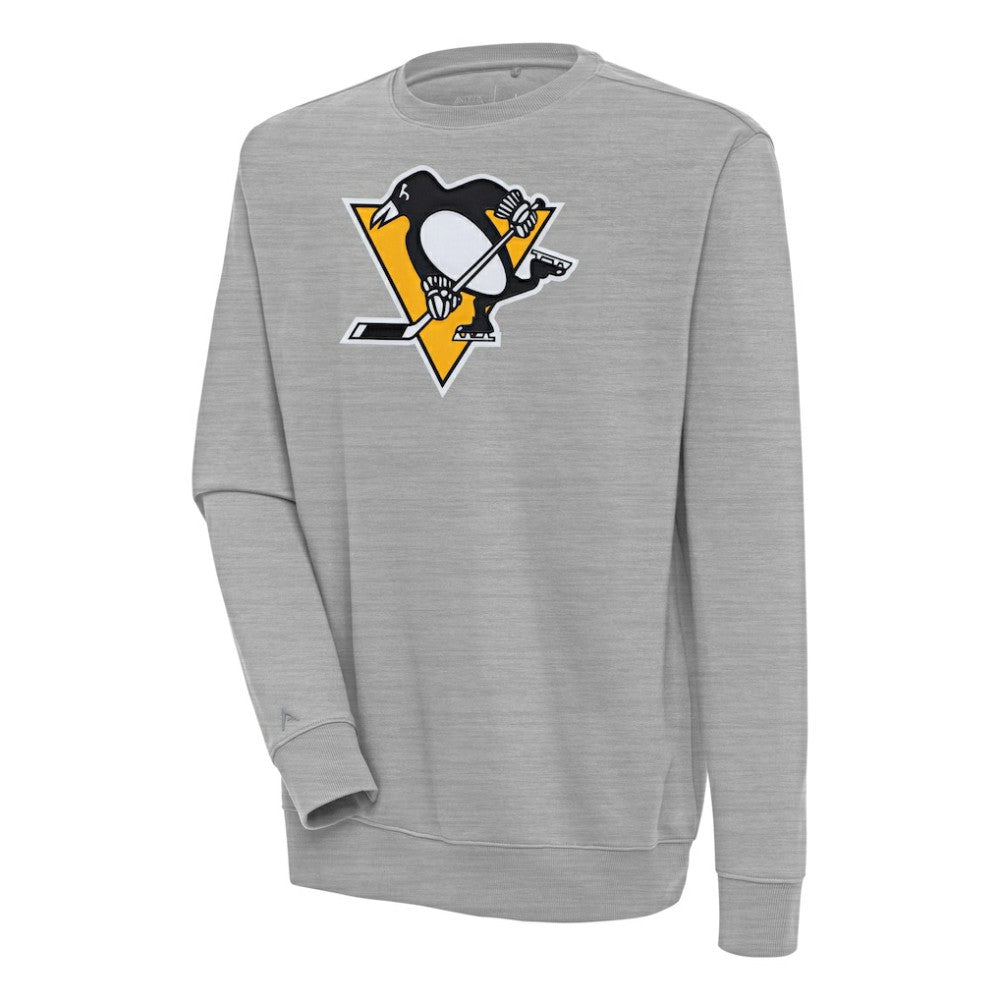 Pittsburgh Penguins Antigua Victory Pullover Sweatshirt - Heather Gray | NHL sale