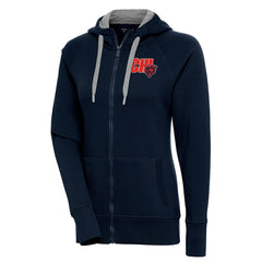 Chicago Bears Antigua Women's Victory Full-Zip Hoodie - Navy - NFL
