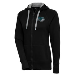 Philadelphia Eagles Antigua Women's Victory Full-Zip Hoodie - Black - NFL