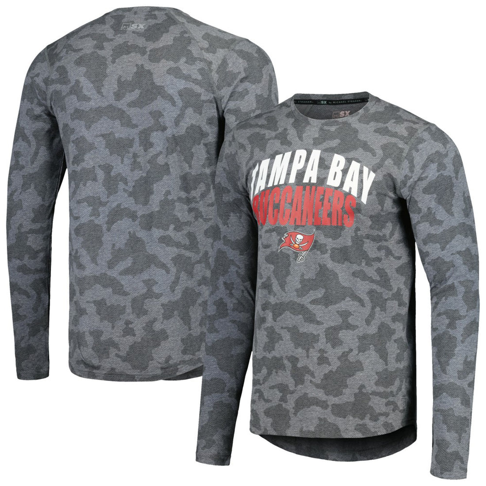 Tampa Bay Buccaneers Starter Long Sleeve T-Shirt - Heather Charcoal - NFL